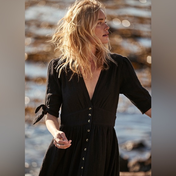 Free People Love Of My Life MIDI Dress worn once - Picture 3 of 5